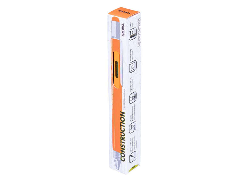 Troika Construction Pen packaging