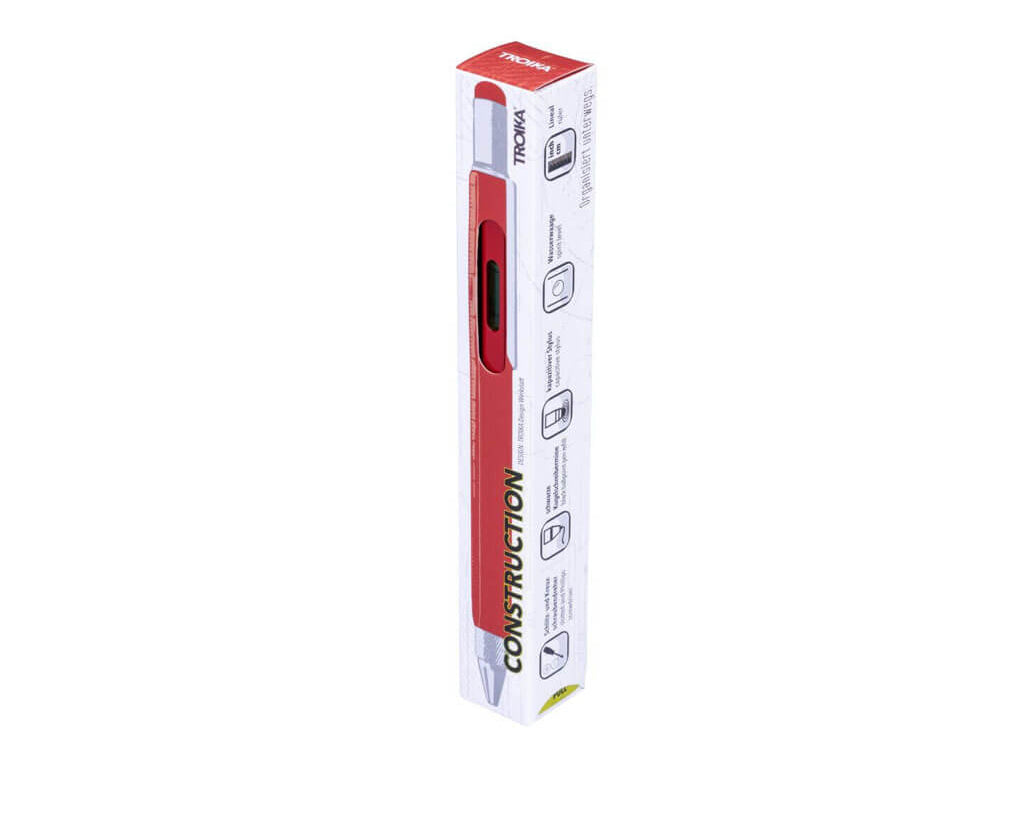 Troika Construction Pen packaging