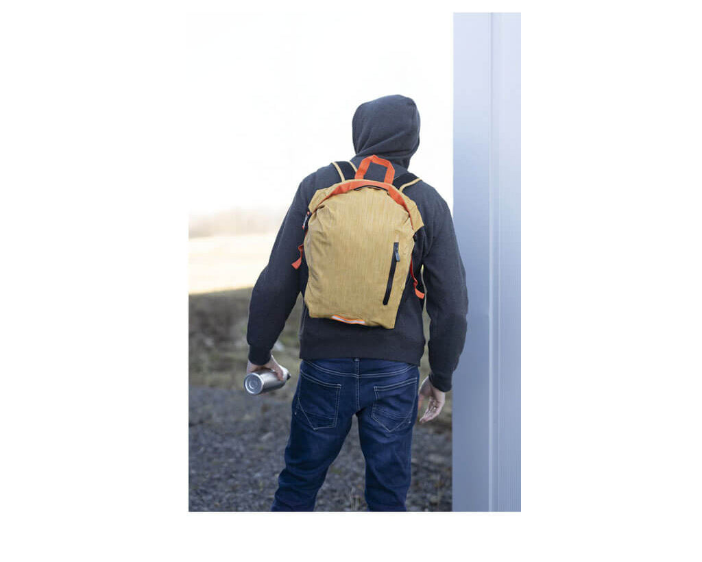TROIKA Roll Top Backpack Trekpack Yellow – RUC02/YE in outdoors