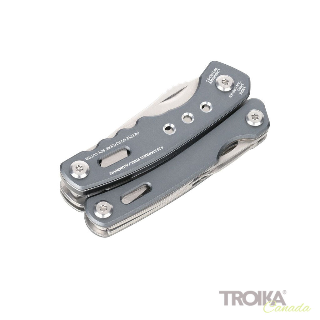 TROIKA Multi-tool "RUCKSACK TOOL" closed