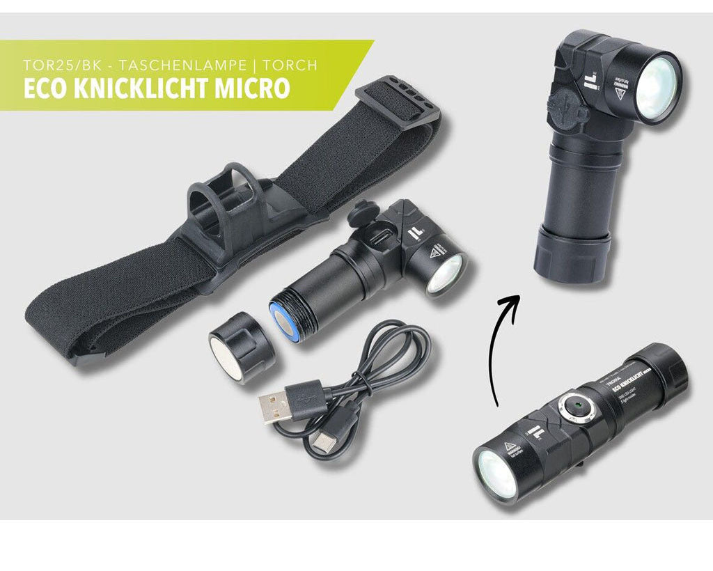 TROIKA Flashlight "ECO KNICKLICHT MICRO"