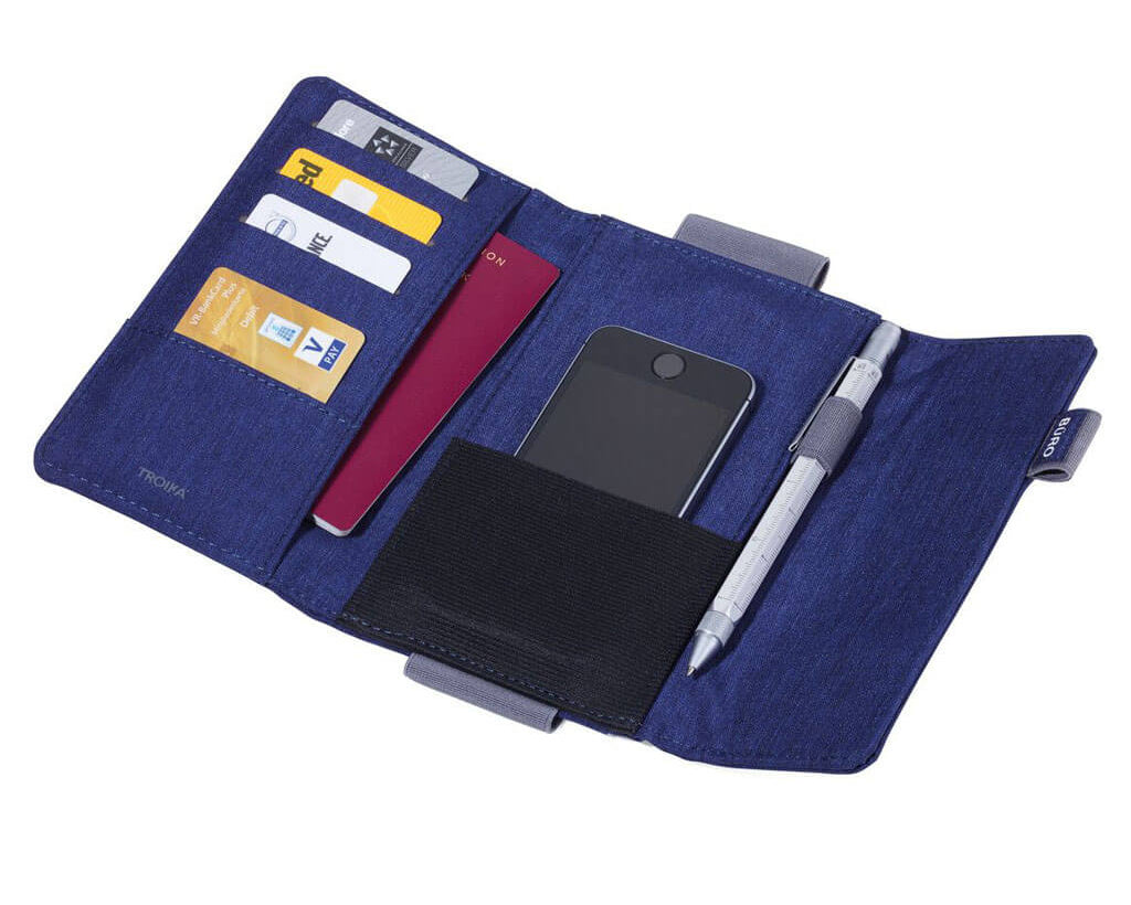 Organizer Case "REISEBÜRO" - Blue