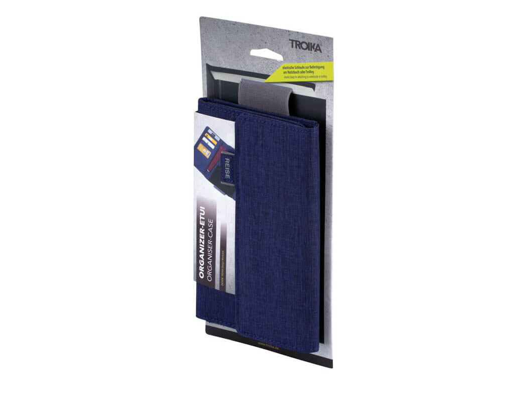 Organizer Case "REISEBÜRO" - Blue