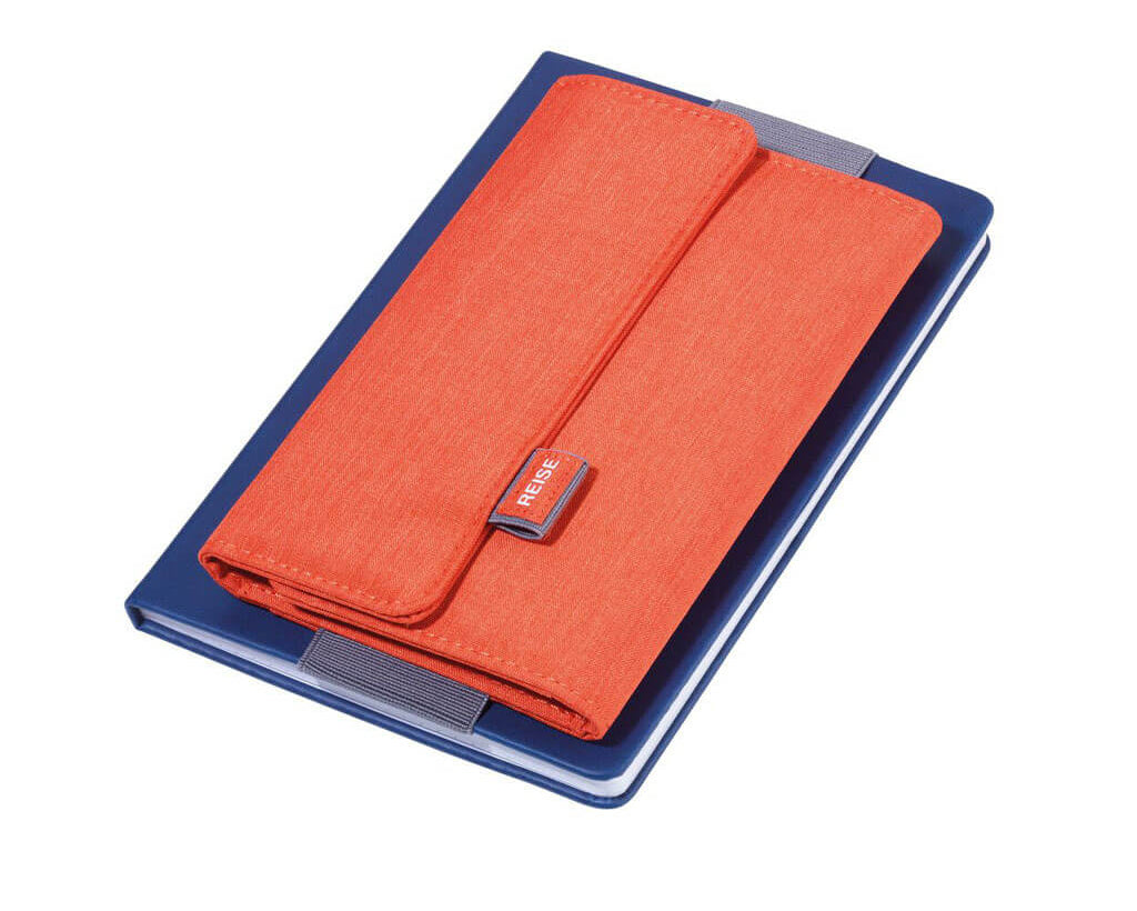 Organizer Case "REISEBÜRO" - Orange