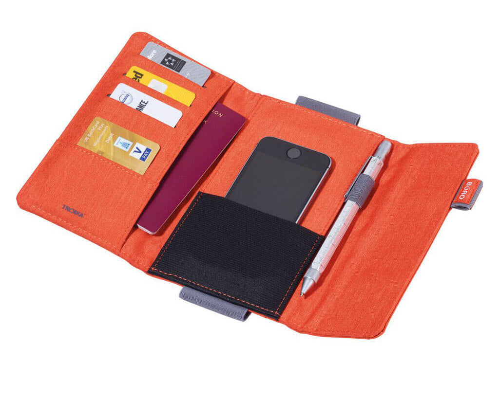 Organizer Case "REISEBÜRO" - Orange