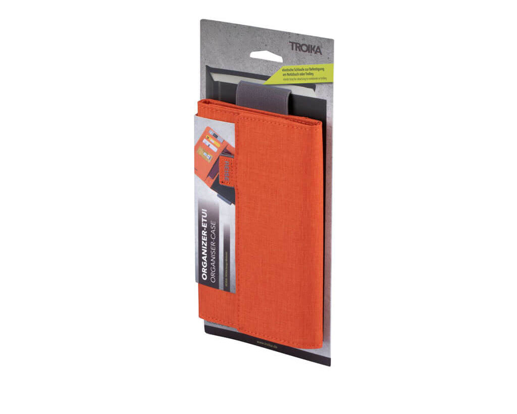 Organizer Case "REISEBÜRO" - Orange