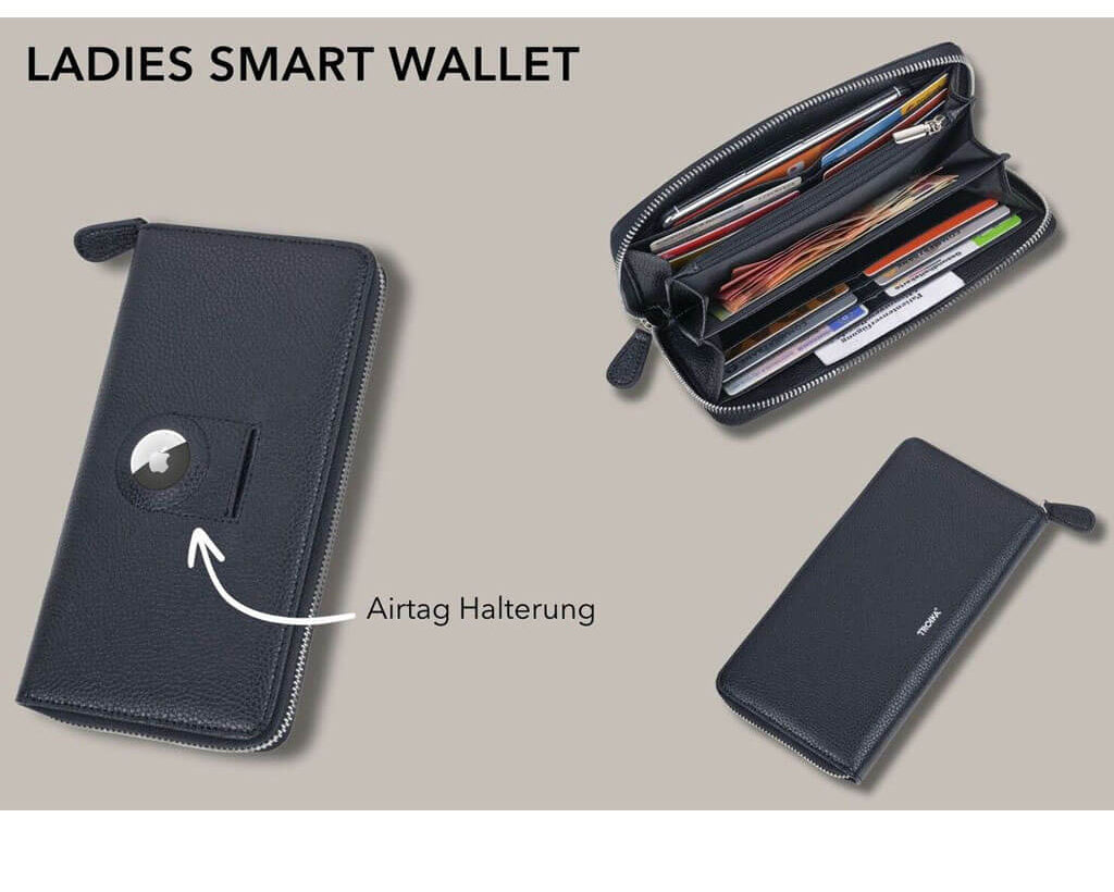 TROIKA Wallet "LADIES SMART WALLET" with airtag