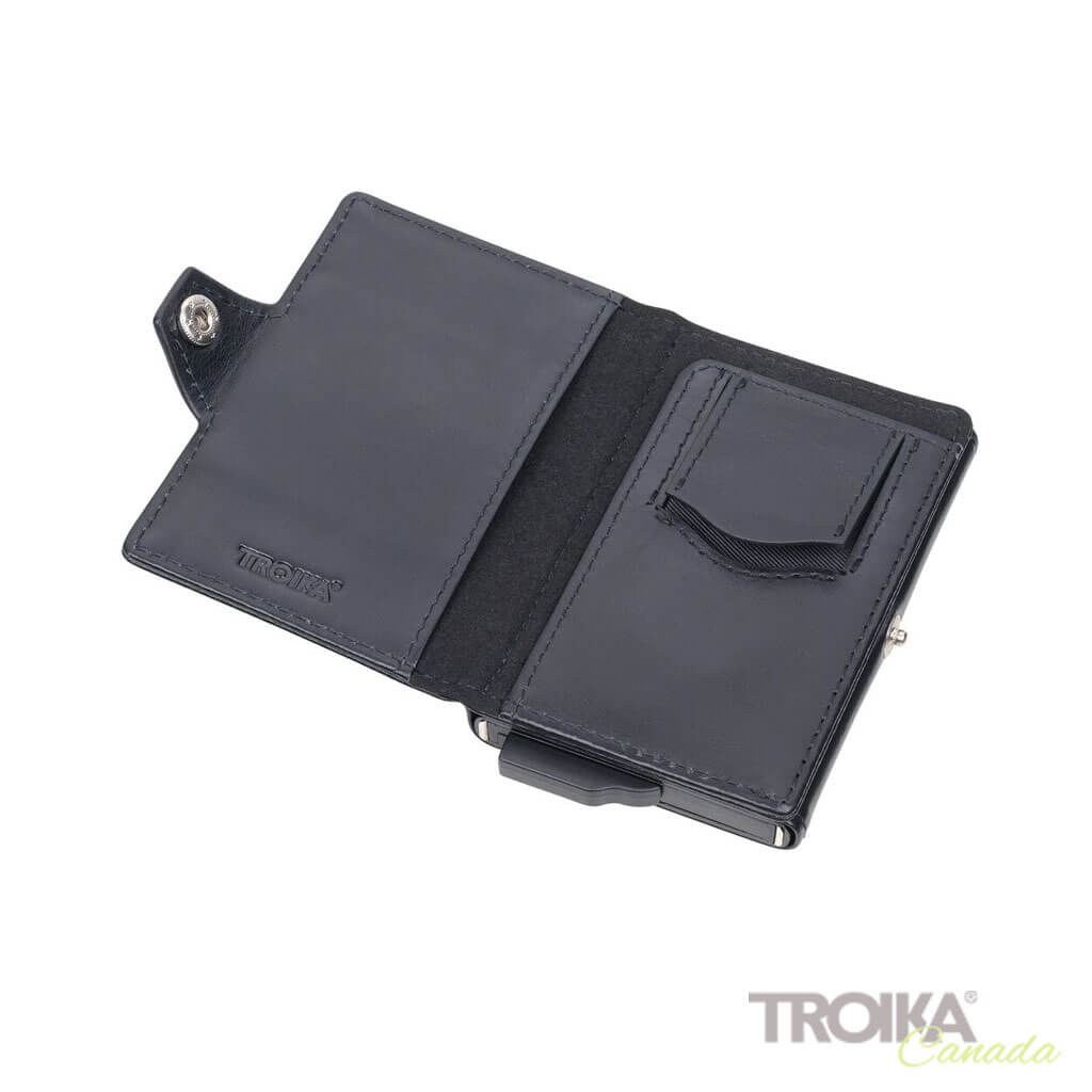 TROIKA Card Case "MENS SMART WALLET" opened