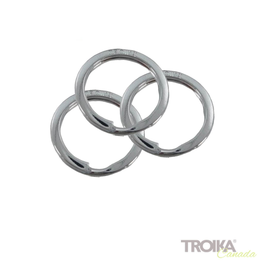 TROIKA Replacement rings for KEYCHAIN "KEY-CLICK"