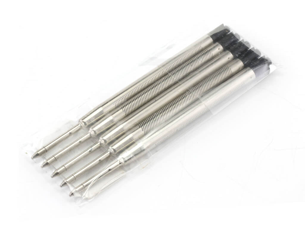 REFILL TROIKA Multitasking ballpoint pen "CONSTRUCTION SLIM" - black