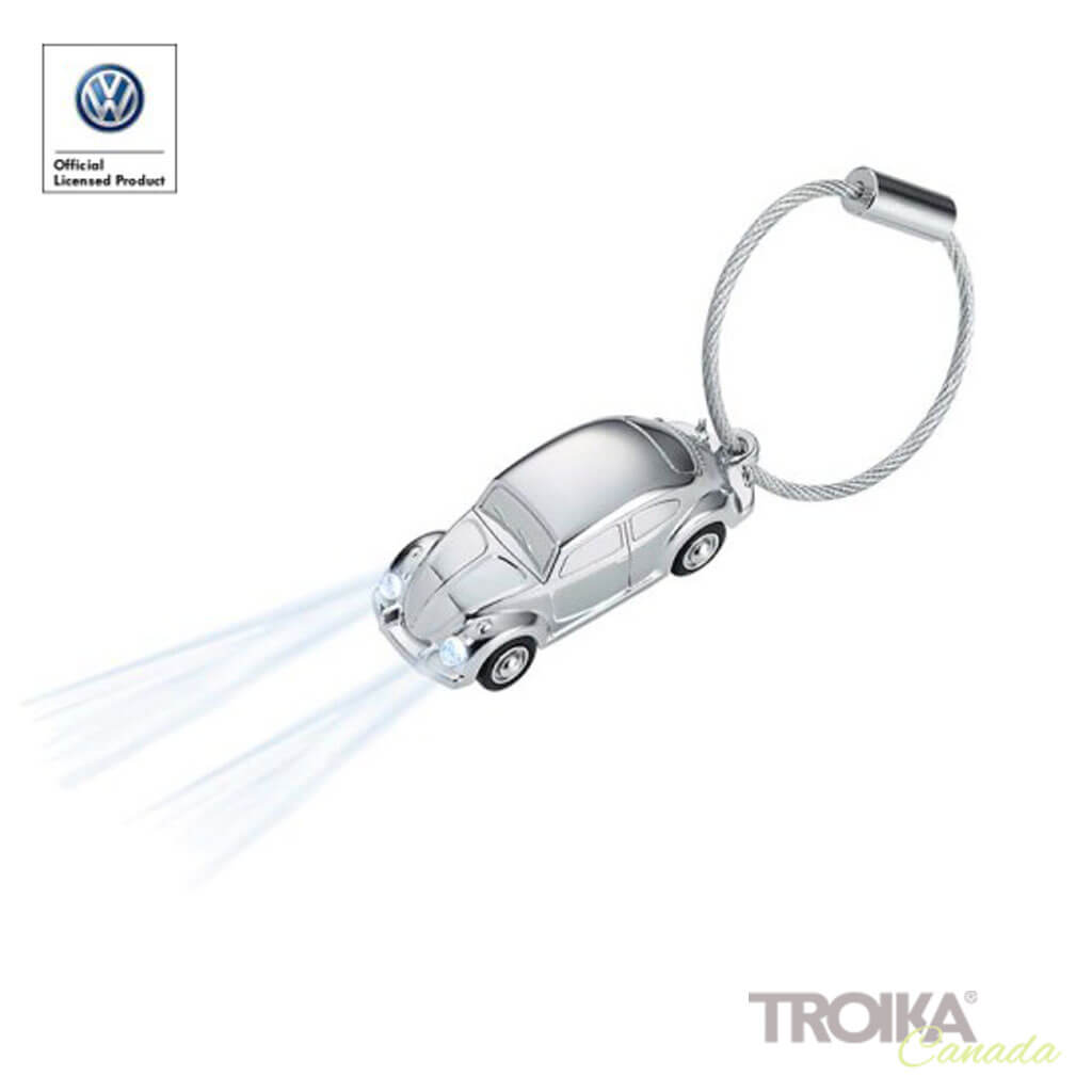TROIKA Keychain "LED LIGHT BEETLE 1964"