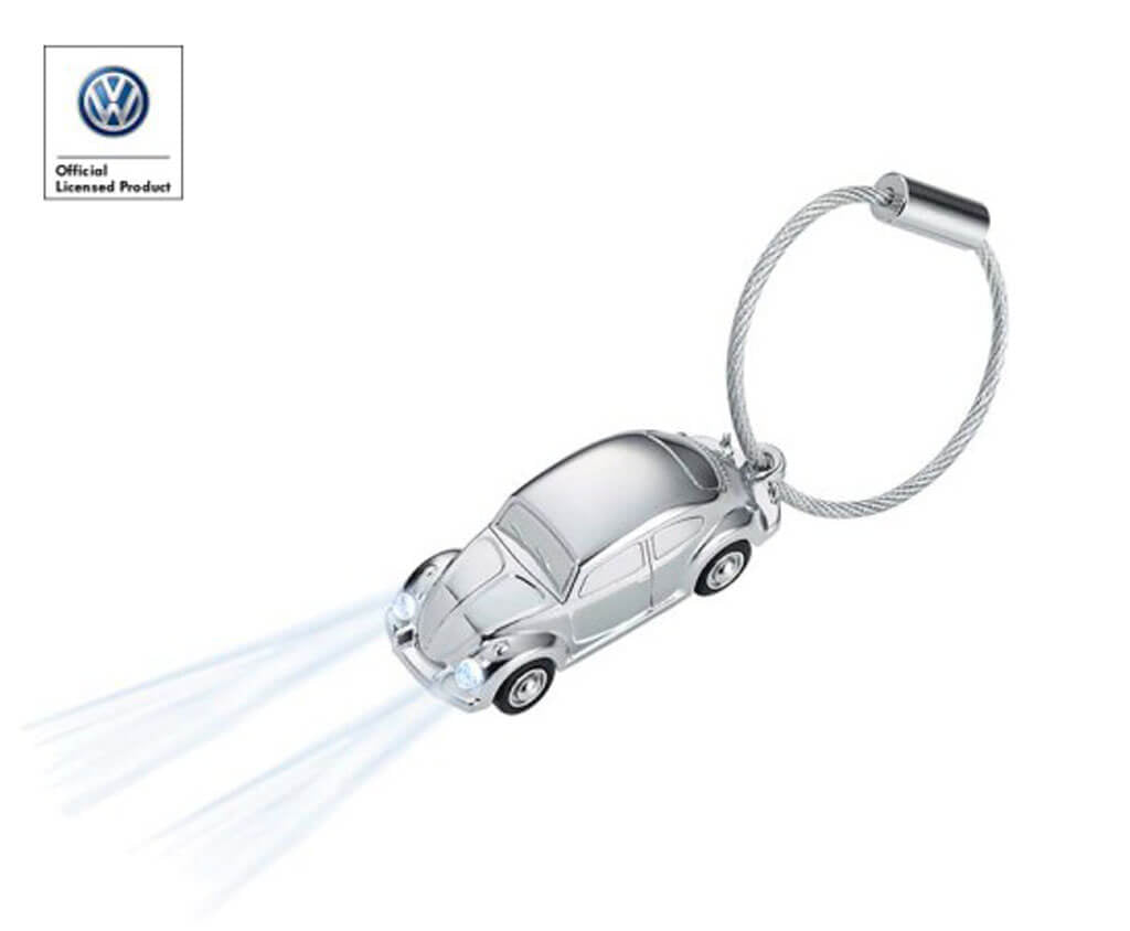 TROIKA Keychain "LED LIGHT BEETLE 1964"