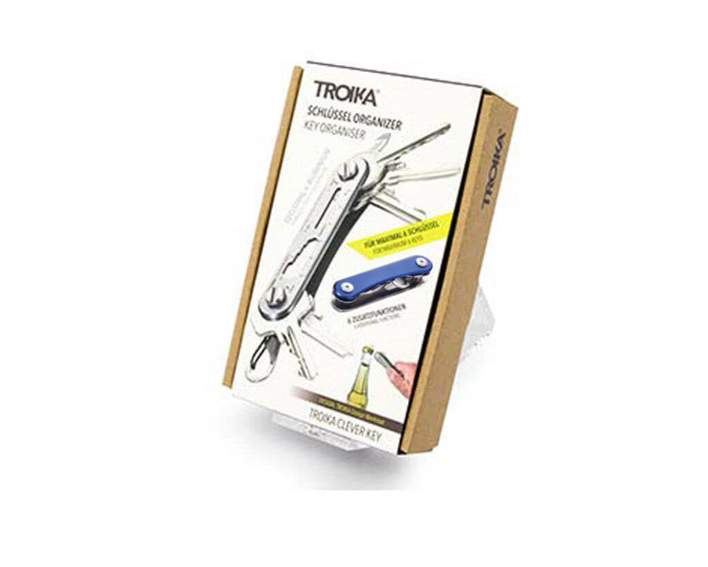 TROIKA Key organizer "CLEVER KEY" - blue