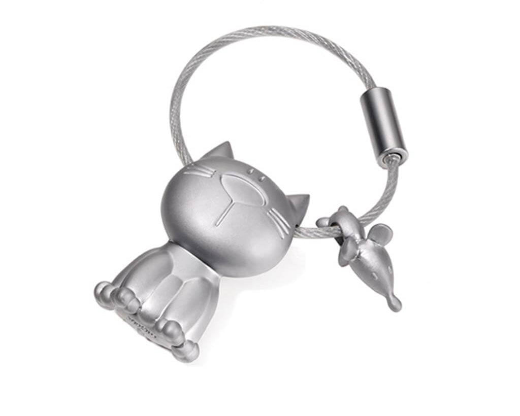 TROIKA Keychain "CAT & MOUSE"