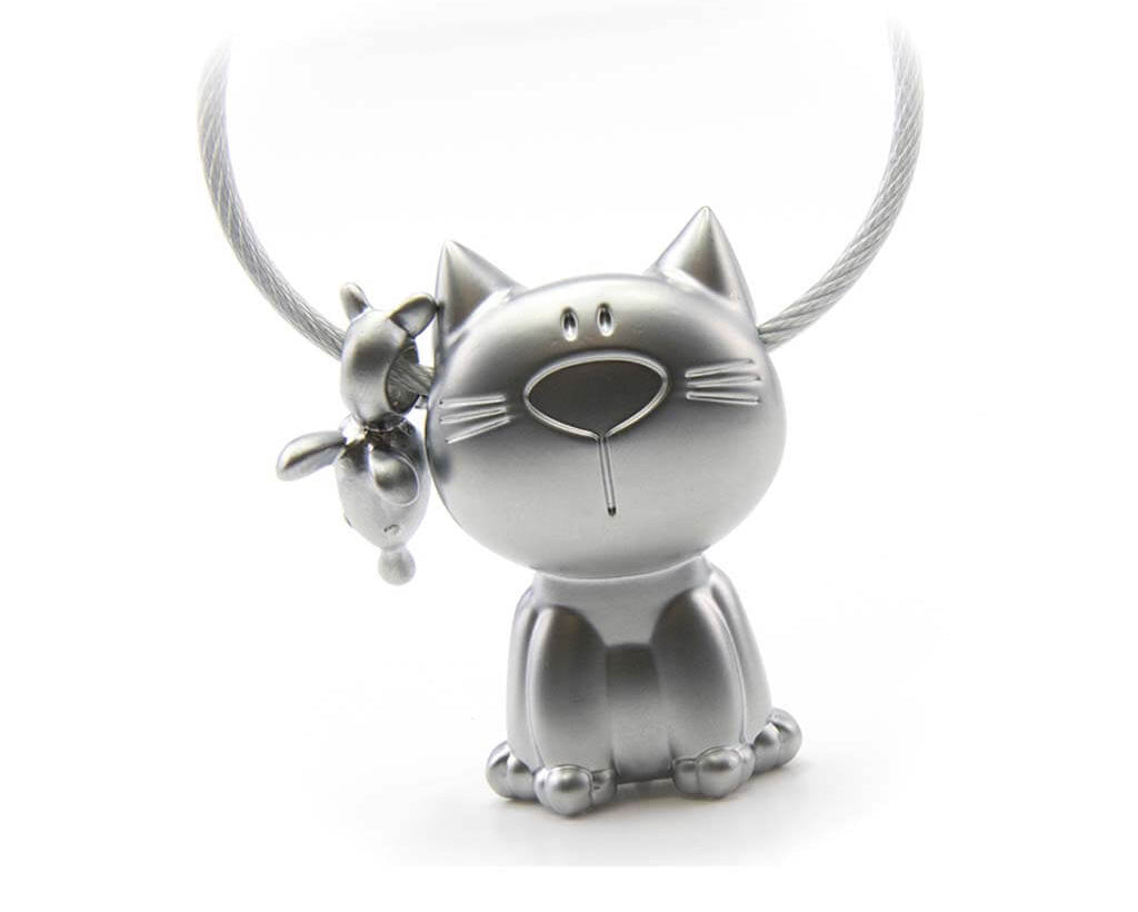 TROIKA Keychain "CAT & MOUSE"