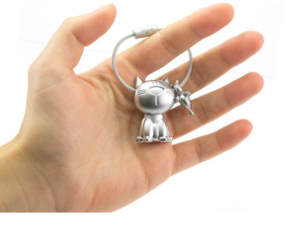 TROIKA Keychain "CAT & MOUSE"
