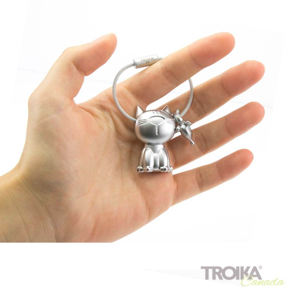 TROIKA Keychain "CAT & MOUSE"