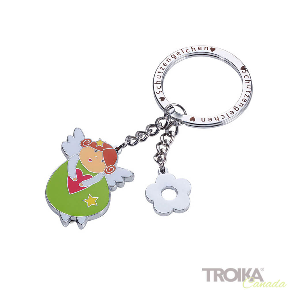 TROIKA Keychain with 2 charms "IDA"