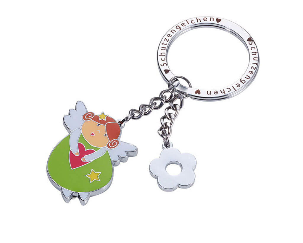 TROIKA Keychain with 2 charms "IDA"