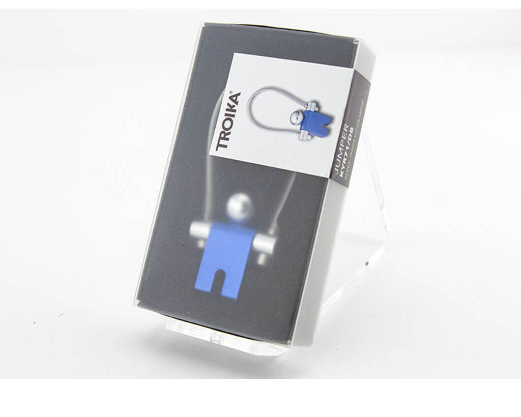 TROIKA Keychain "JUMPER" - blue