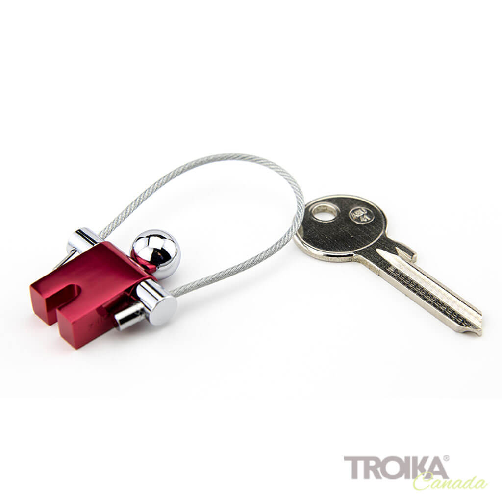 TROIKA Keychain "JUMPER" - red
