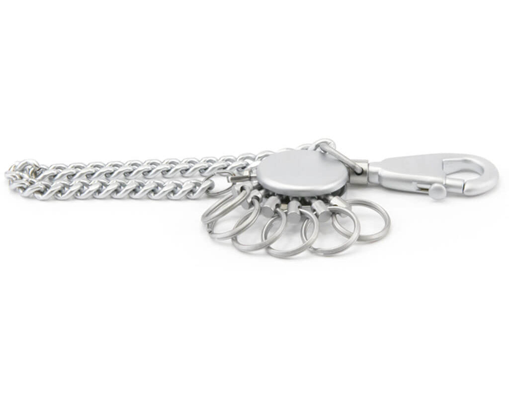 TROIKA Key organizer "PATENT CHAIN" - matt