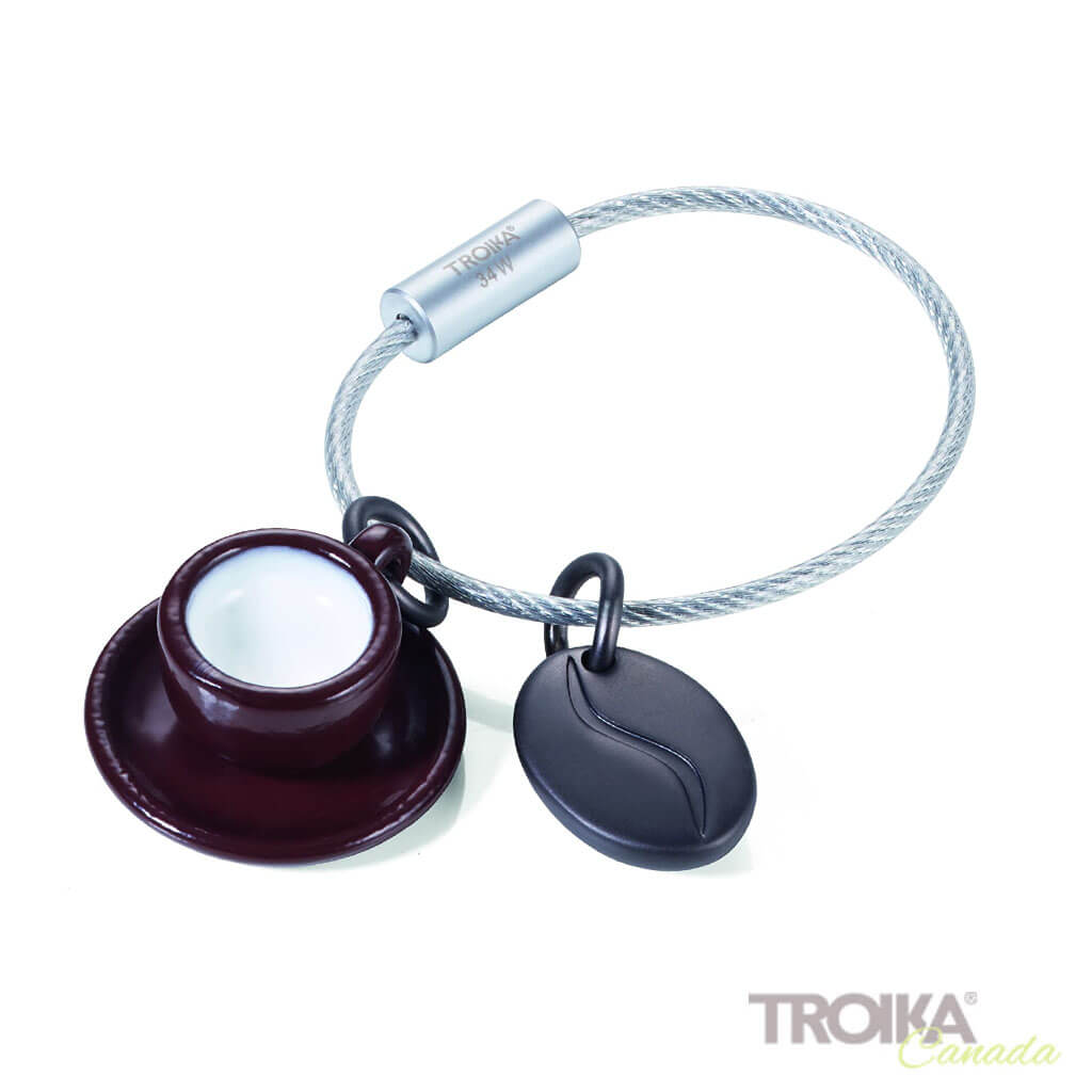 TROIKA Keychain "COFFEE 2 GO"
