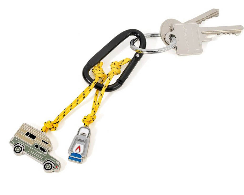 TROIKA Keychain "CAMPING"
