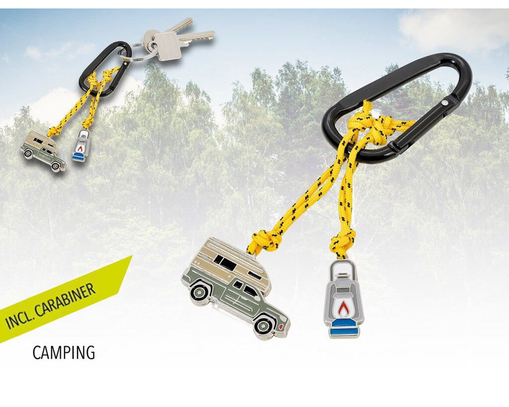 TROIKA Keychain "CAMPING"