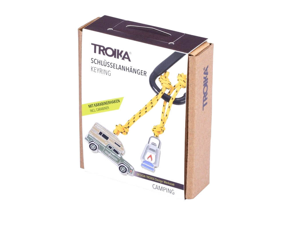 TROIKA Keychain "CAMPING"