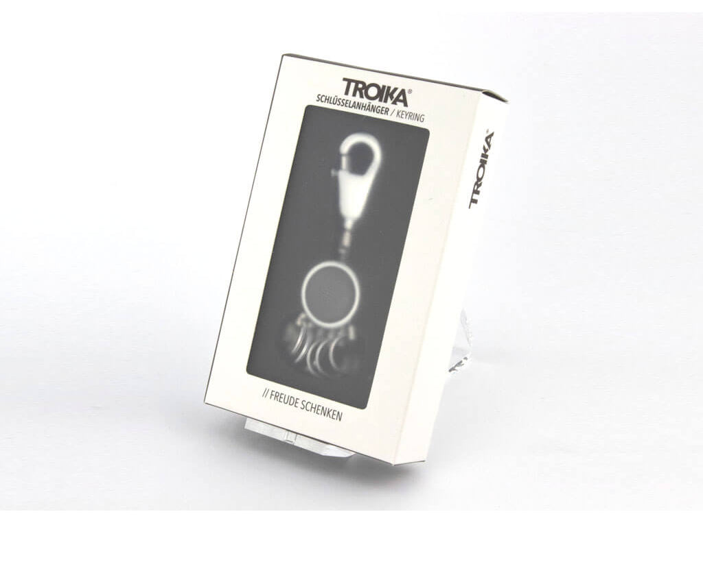 TROIKA Key organizer "PATENT" - Black Vision