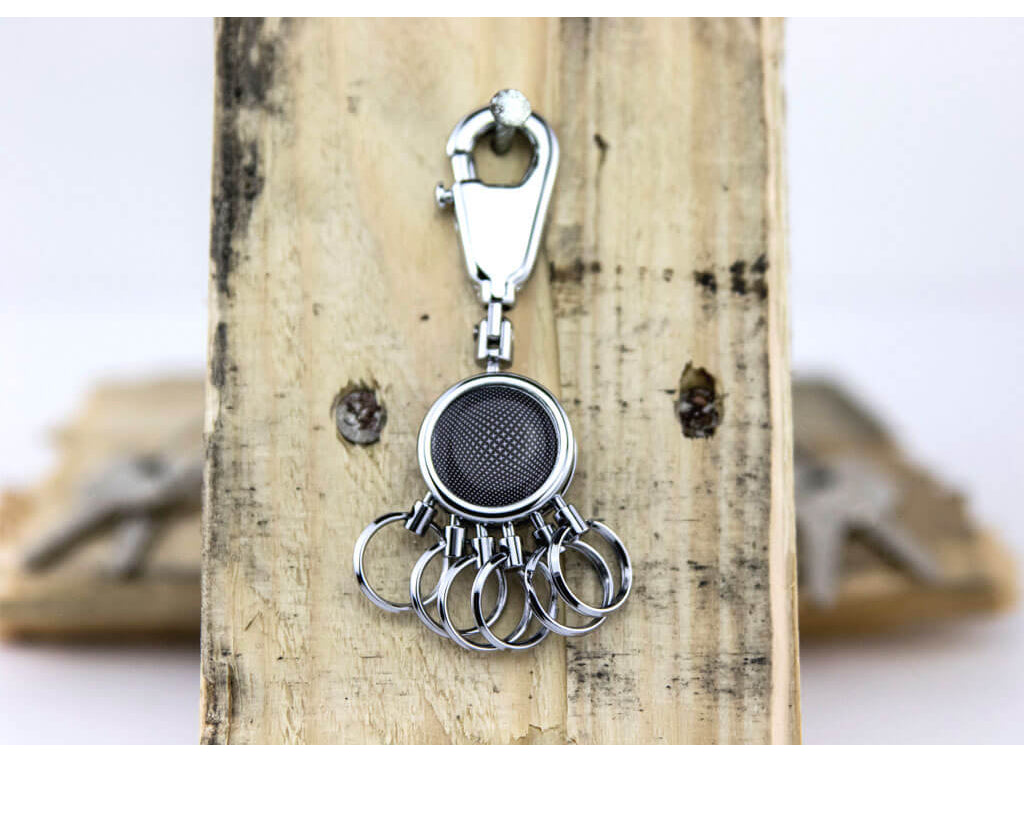 TROIKA Key organizer "PATENT" - Black Vision