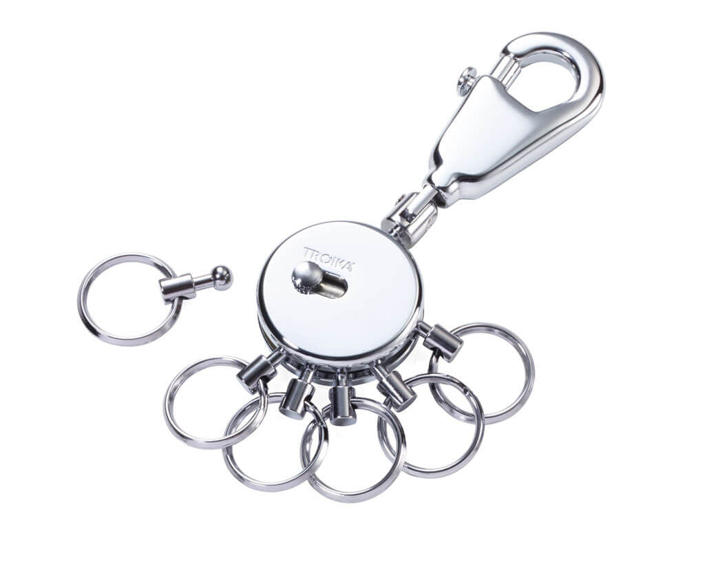 TROIKA Key organizer "PATENT" - shiny