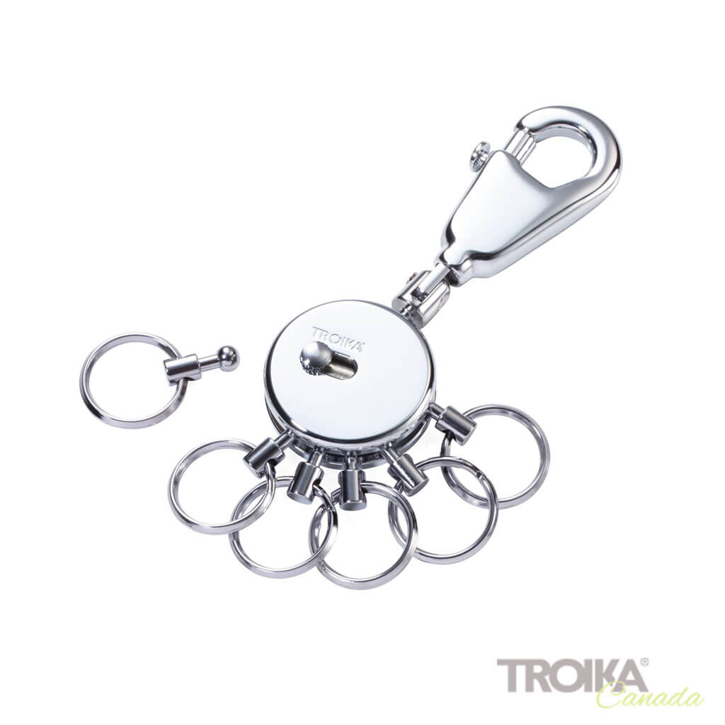 TROIKA Key organizer "PATENT" - Black Vision