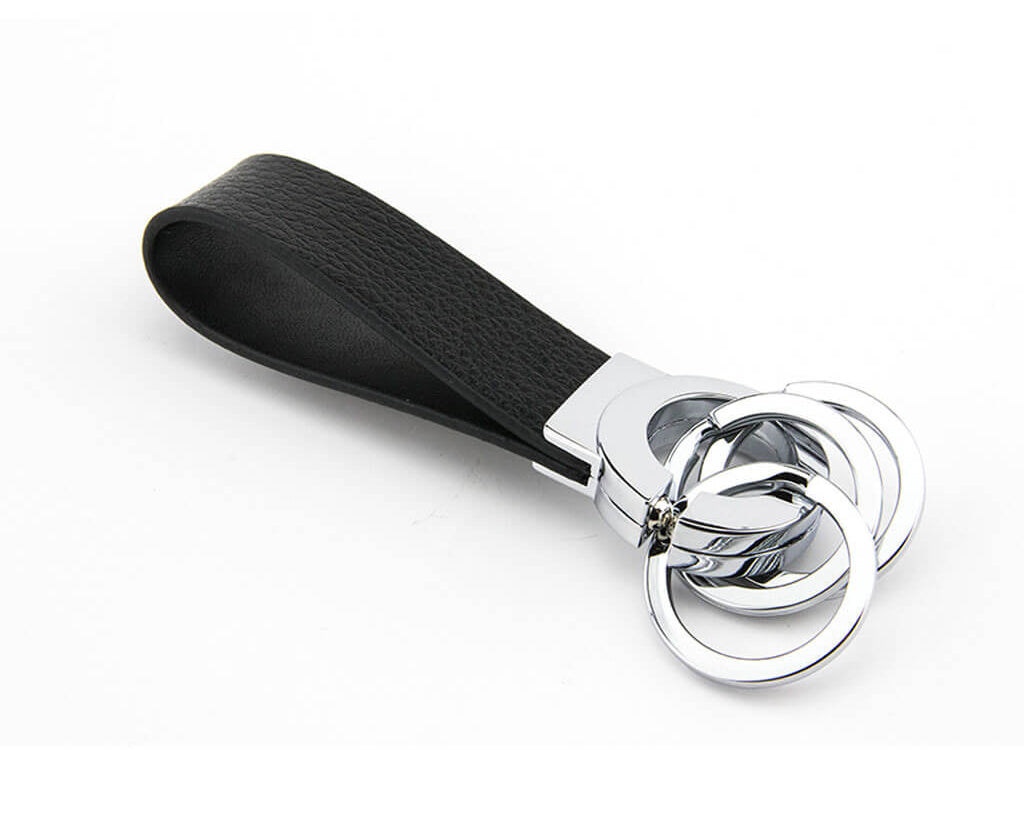 TROIKA Keychain "KEY-CLICK" - BLACK