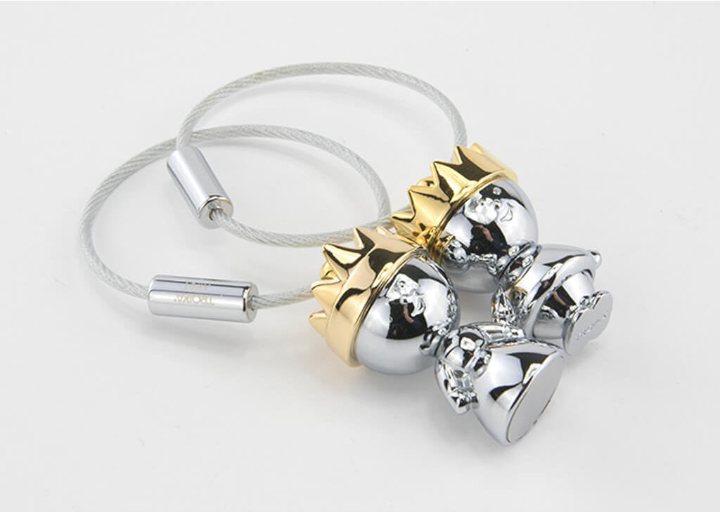 KING AND QUEEN KEYCHAIN