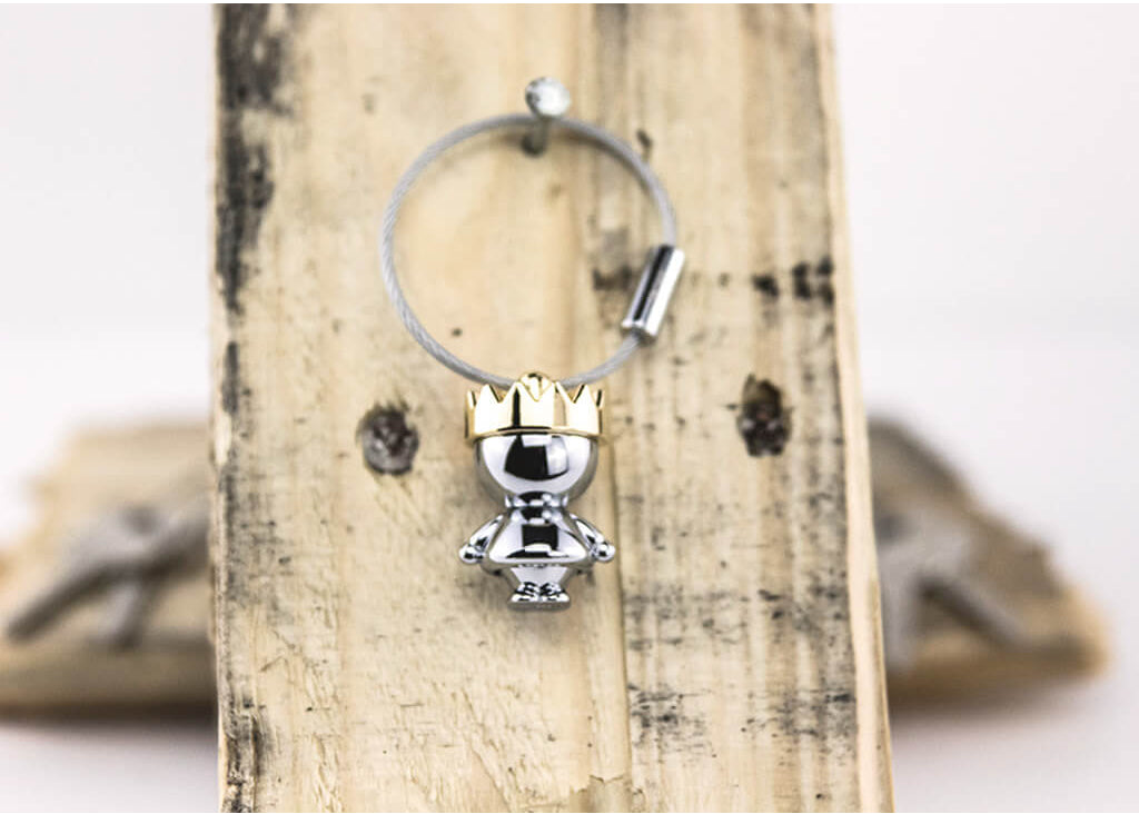 TROIKA Keychain "LITTLE KING"