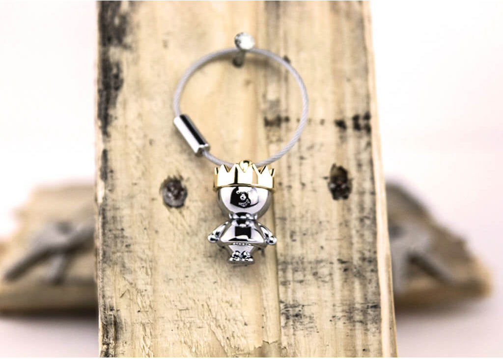 TROIKA Keychain "LITTLE KING"