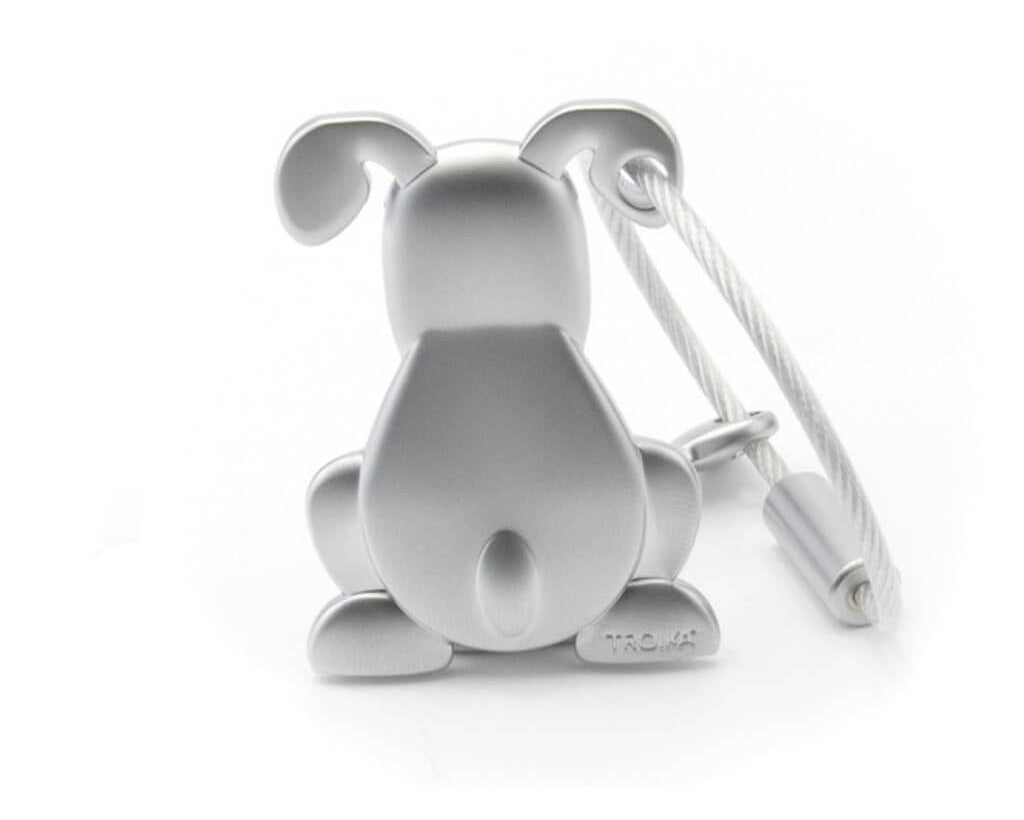 TROIKA Keychain "PETE" - Silver