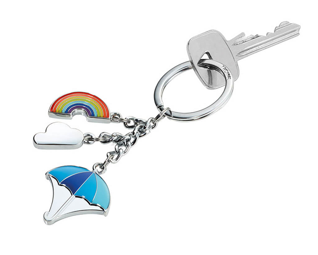 TROIKA Keychain "RAINBOW"