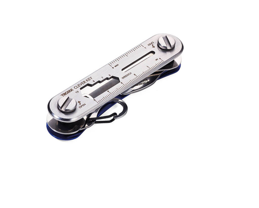 TROIKA Key organizer "CLEVER KEY" - blue