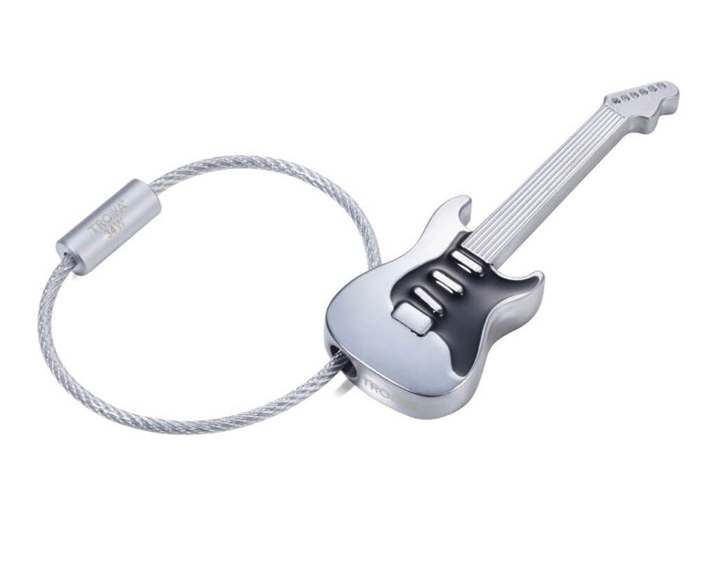 TROIKA Keychain "STRAT AM RING"