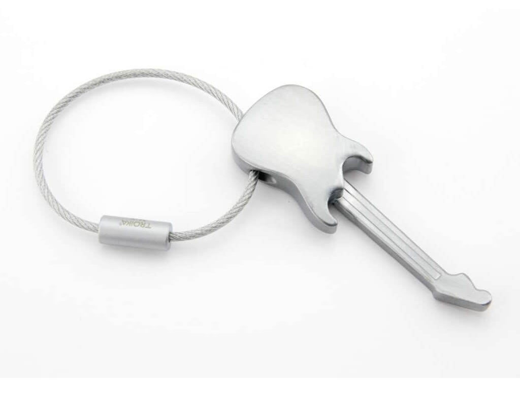 TROIKA Keychain "STRAT AM RING"