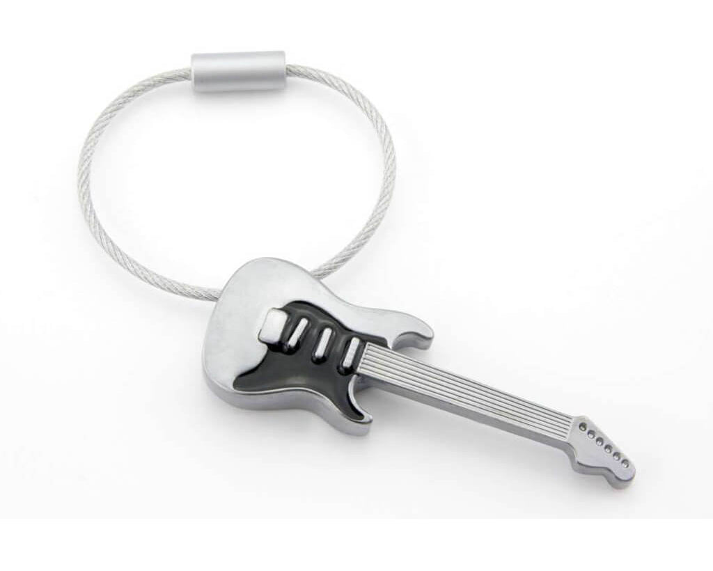 TROIKA Keychain "STRAT AM RING"