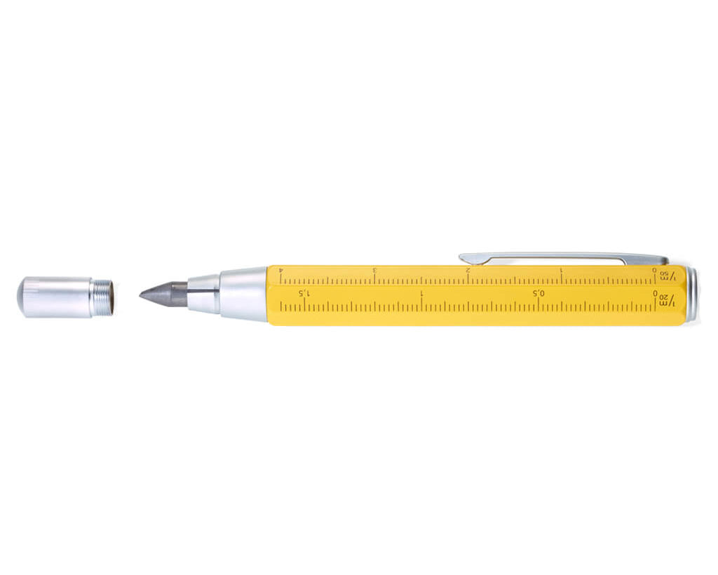 troika-carYellow Carpenter's Pencil with sharpener
