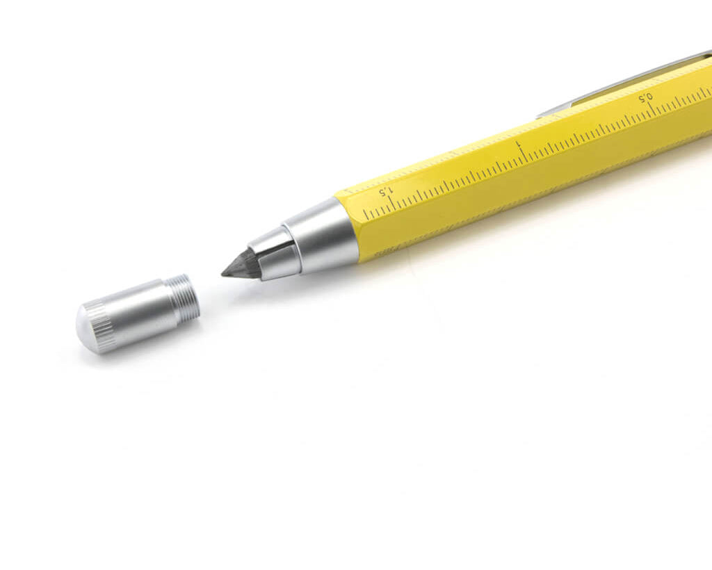 Yellow Carpenter's Pencil from near