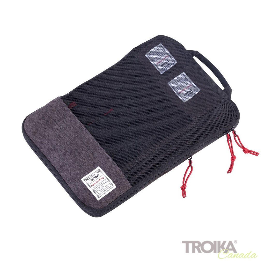TROIKA Set of travel compression packing cubes "BUSINESS PACKING CUBES"