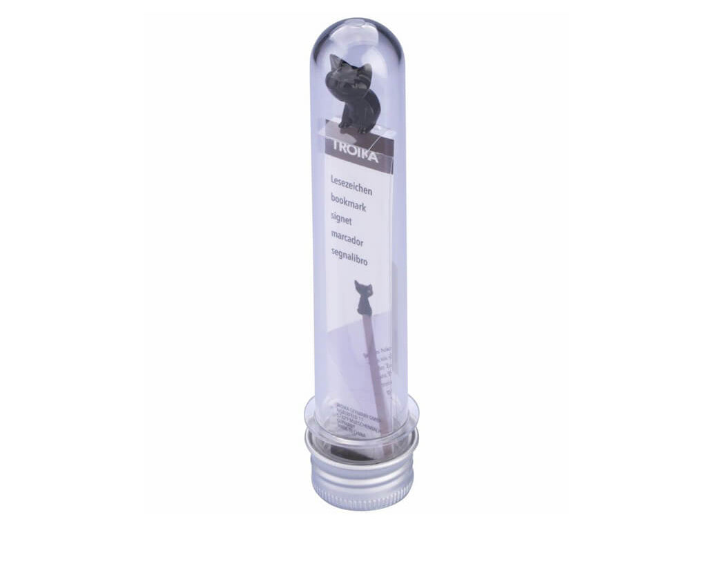 TROIKA Bookmark "CAT" - Black