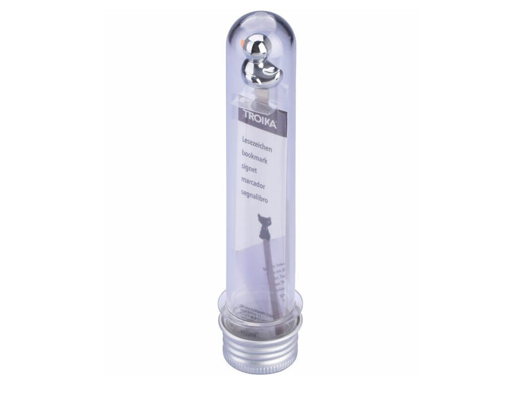TROIKA Bookmark "DUCK" - Silver