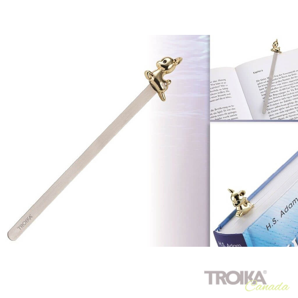 TROIKA Bookmark "FAWN" - Gold